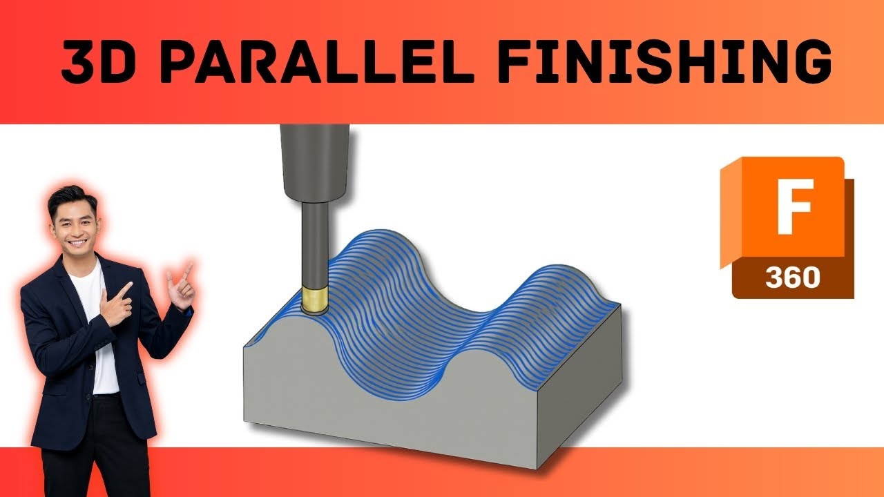 How to do 3D Parallel operation in fusion 360 CAM