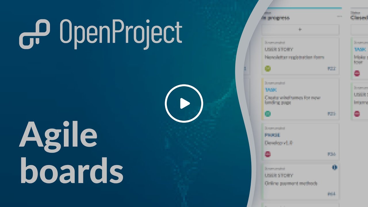 Agile-доски OpenProject