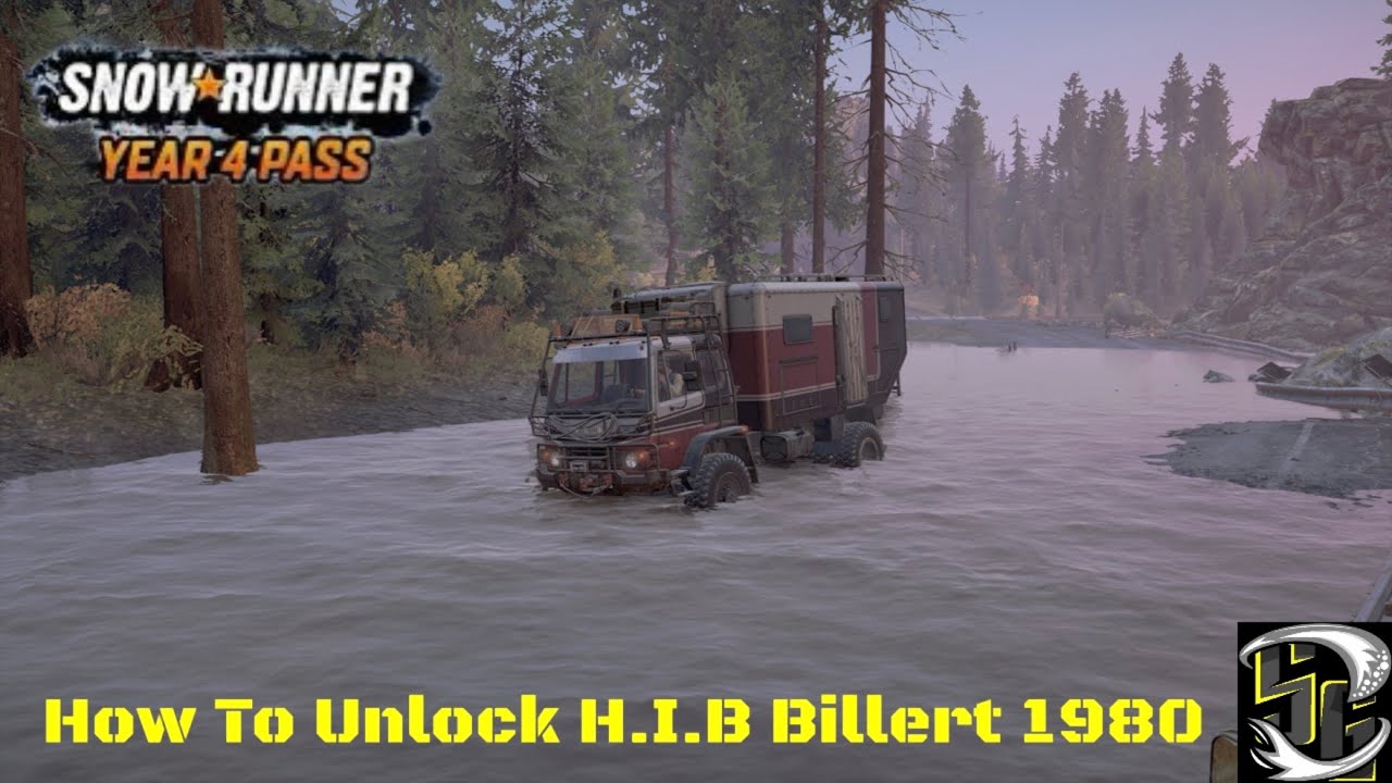 Snowrunner - Season 16 Washington High Voltage - How To Unlock H.I.B Billert 1980