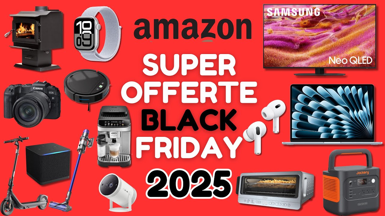 40 Offerte Amazon del Black Friday 2025
