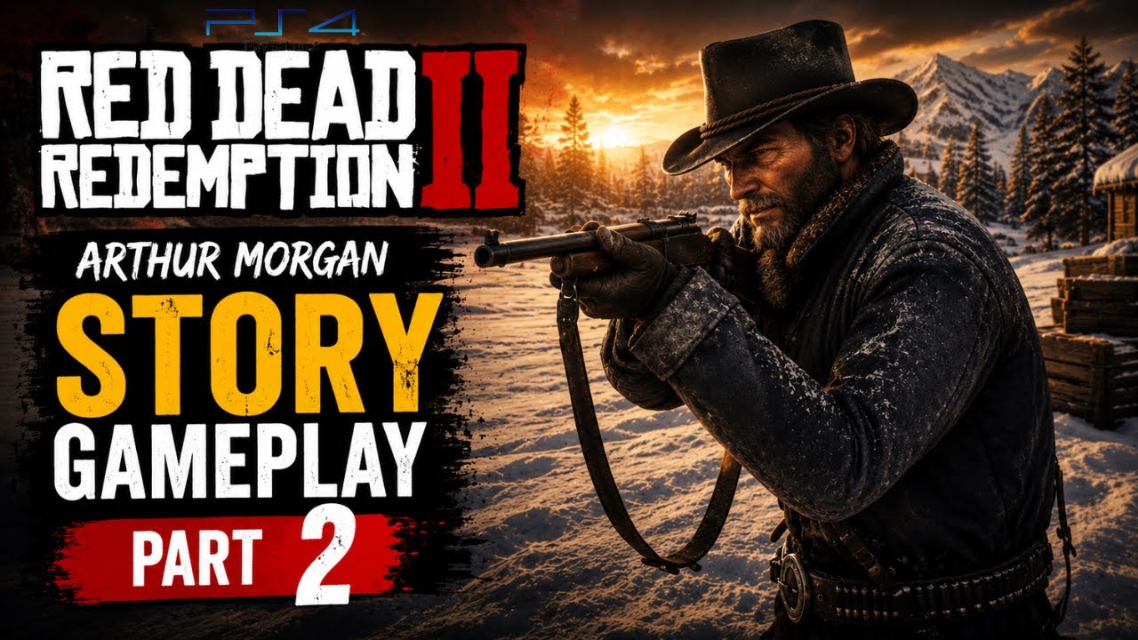 RED DEAD REDEMPTION 2 PART 2 PS4 GAMEPLAY