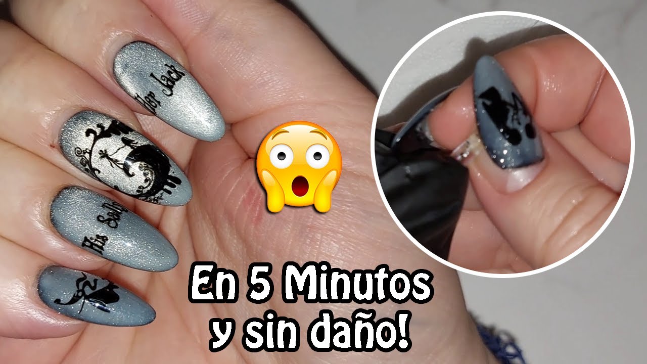 C&oacute;mo quitar U&Ntilde;AS GEL X en casa paso a paso 💅 (sin da&ntilde;ar tus u&ntilde;as)