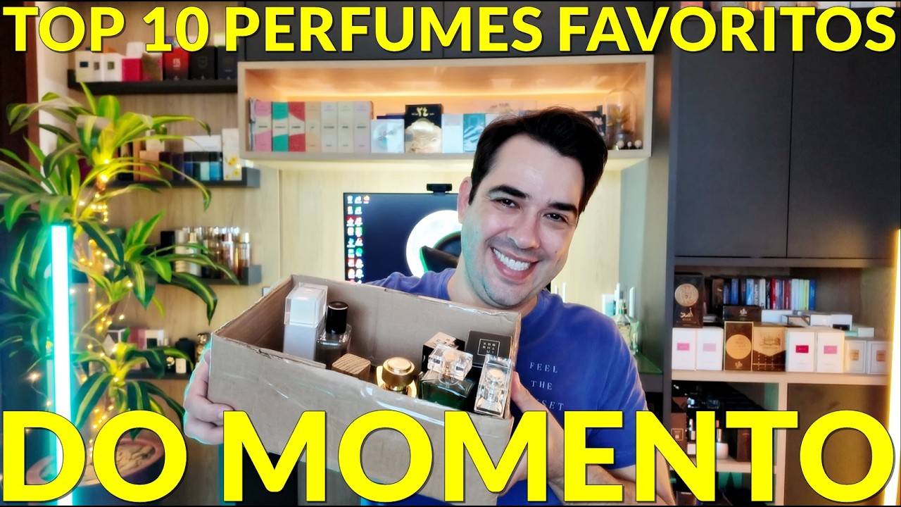 Top 10 - Perfumes Mais Usados do Momento (SUPER INDICO)