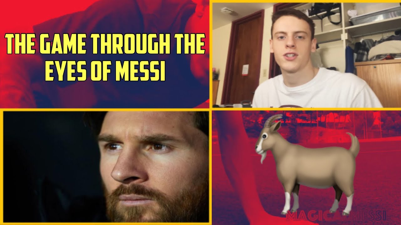 🐐 | The Game Through the Eyes of Lionel Messi - REACTION!