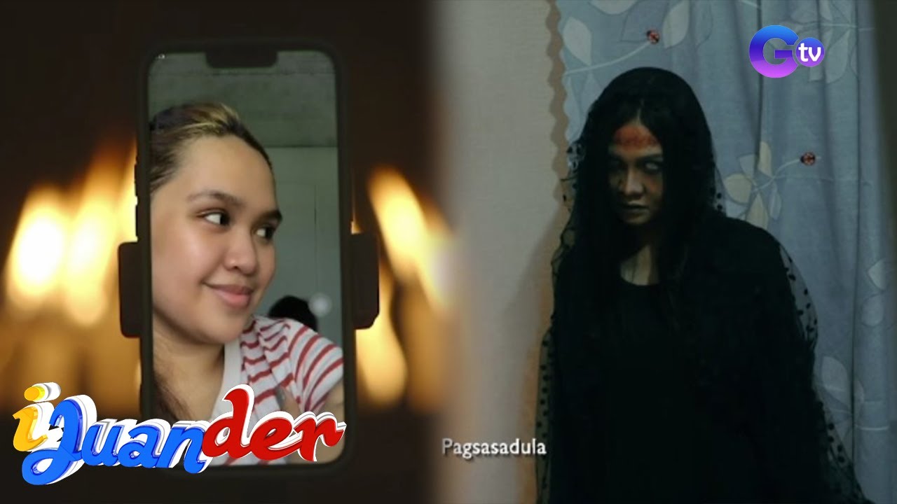 Misteryosong anino, sumilip sa make-up tutorial video?! | I Juander
