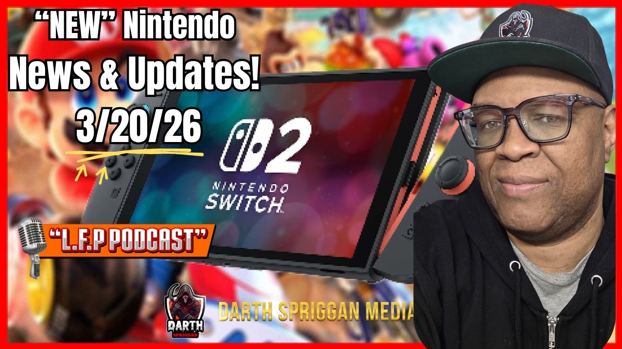 Nintendo Just Dropped HUGE News! | Looking For Party Podcast (3/20/26)