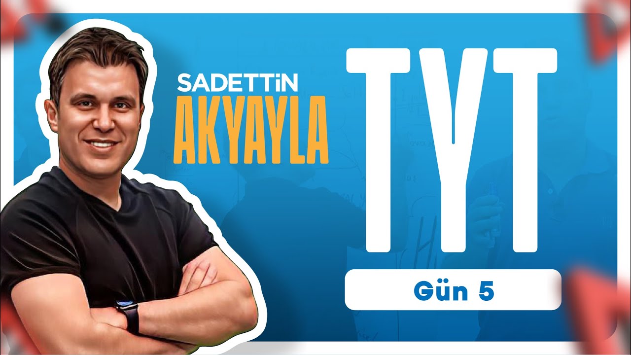 TYT TARİH (5. GÜN) İlk ve Orta Çağlarda Türk Dünyası -III - Sadettin Akyayla