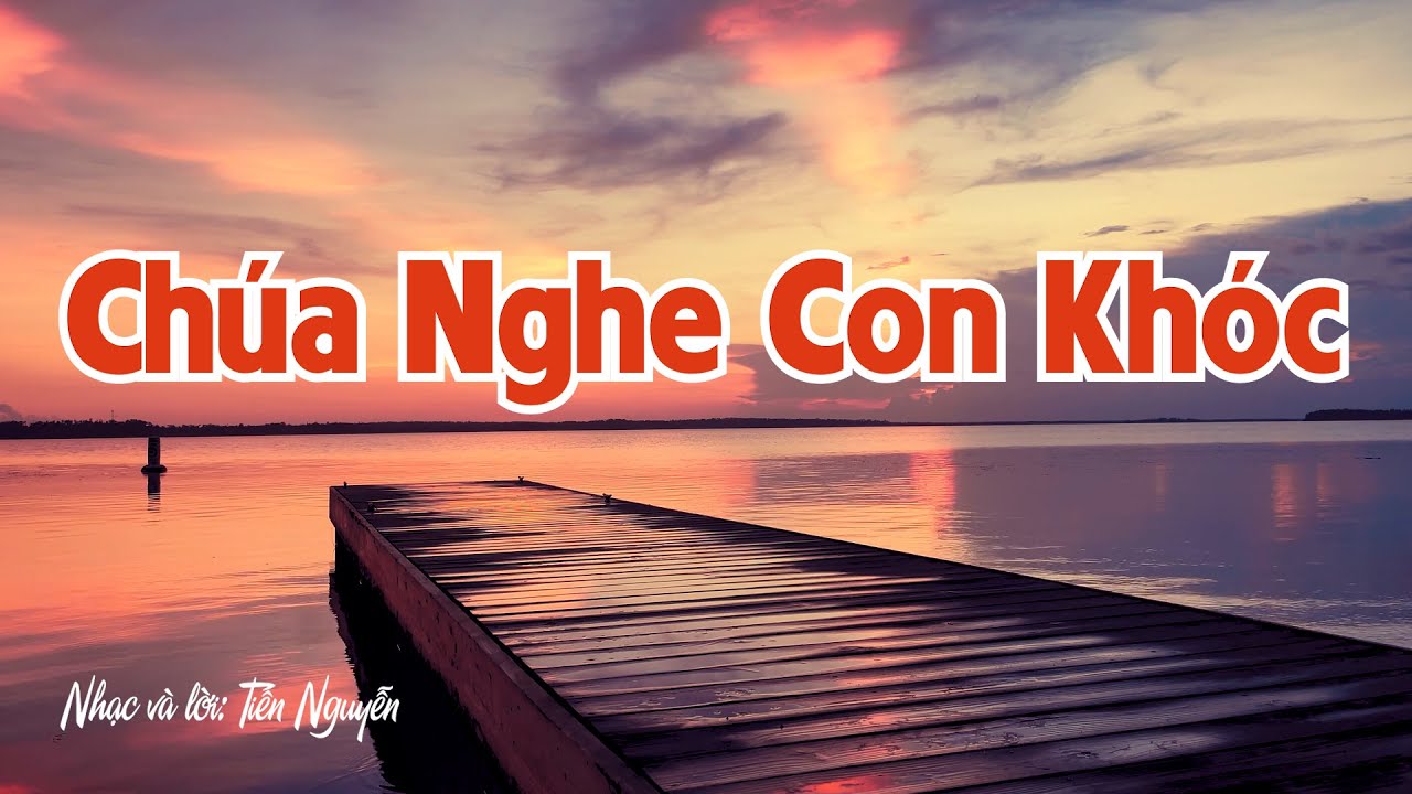 Karaoke | Chúa Nghe Con Khóc