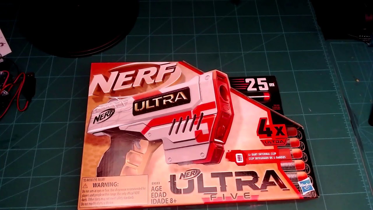 Unboxing Nerf Ultra Five