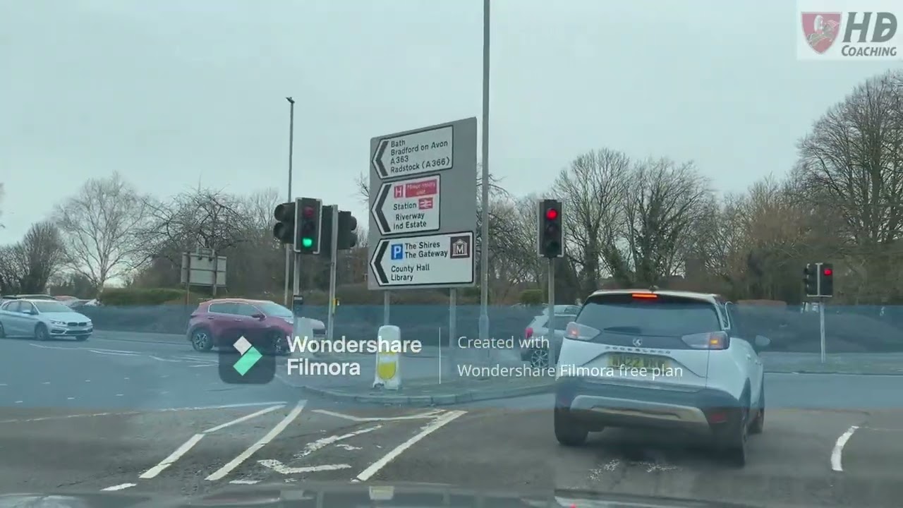 Trowbridge Driving Test Guide - Longfield Roundabout Part 2
