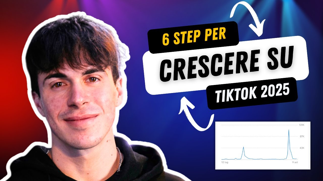 6 STEP per CRESCERE su TIKTOK NEL 2025