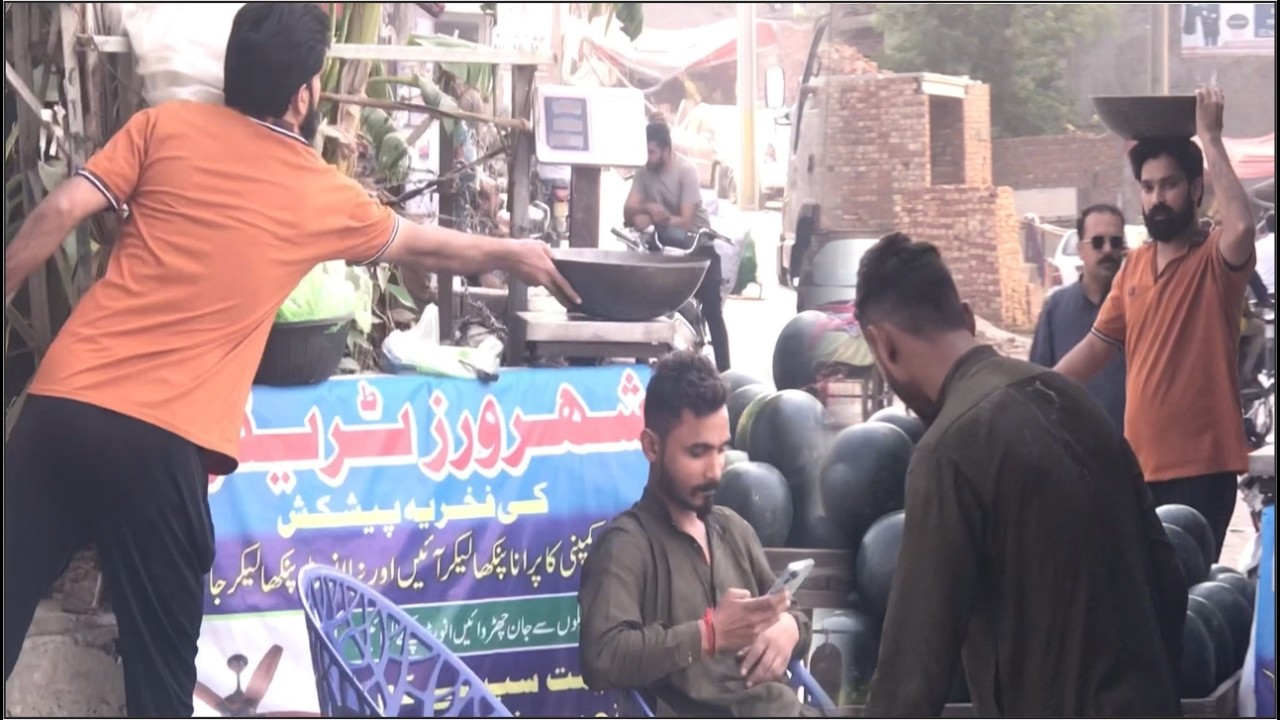 Funny Watermelon Prank On Street Vendor | Must Watch Reactions 2025
