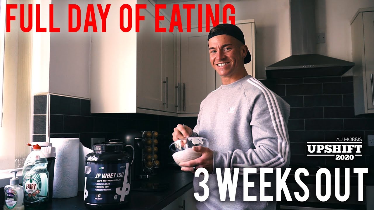Full Day Of Eating 3 Weeks Out | Upshift 08