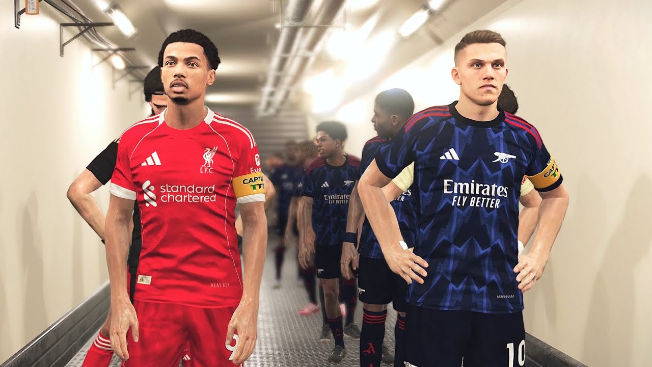 Liverpool vs Arsenal - GYOKERES, EKITIKE , RODRYGO | Possible Lineup 25/26 Gameplay