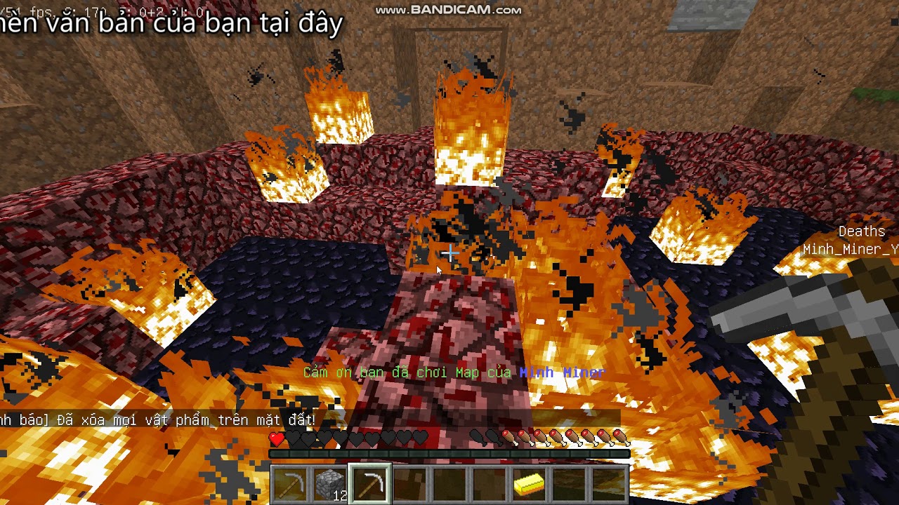 chơi map của minh miner NewEnchant #Minecraftmap phần 1