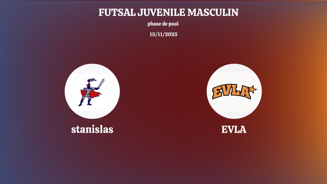Stanislas vs EVLA : Tournoi Notre-Dame JM