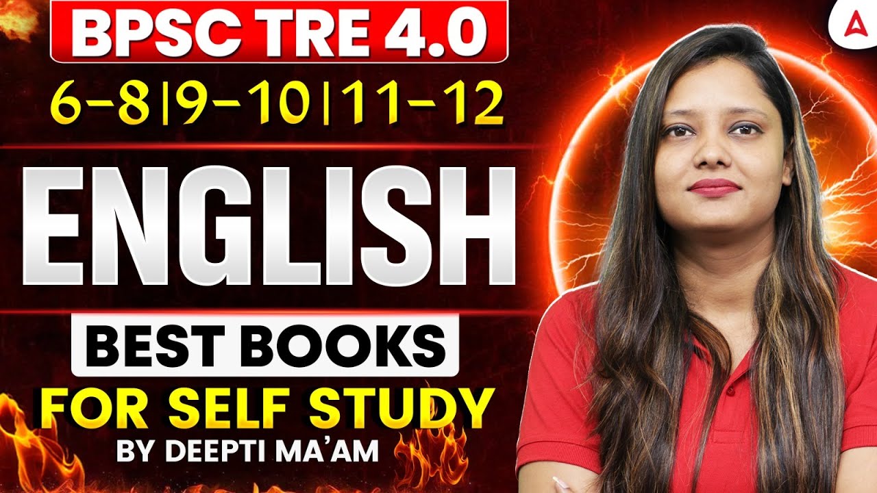 BPSC TRE 4.0 English Syllabus | TRE 4.0 English Complete Preparation Strategy & Book List Deepti Mam