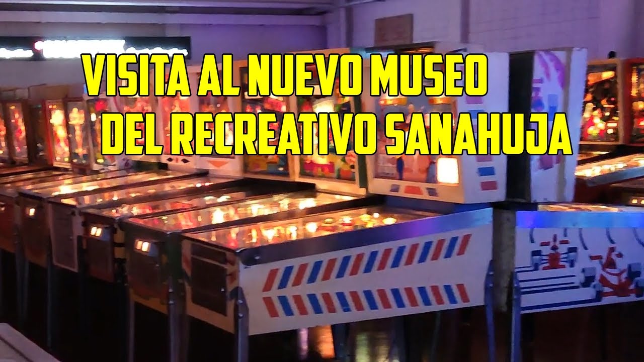 Visita al nuevo museo del recreativo Sanahuja (arcades y pinballs)