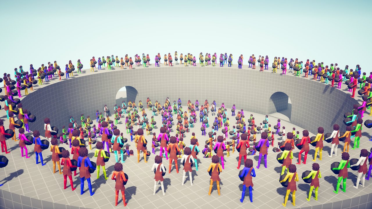 ALL RANGED UNITS BATTLE ROYALE - Totally Accurate Battle Simulator TABS