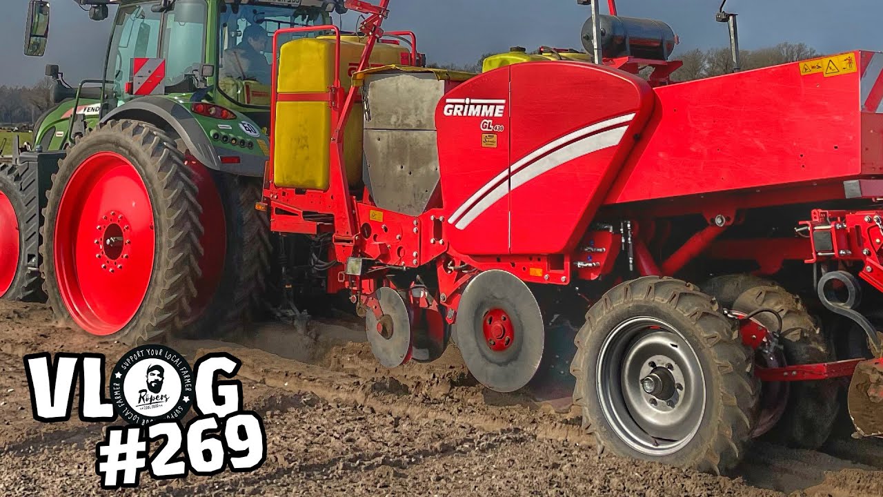 vLog269: 🥔 Pflanzen mit Fendt Vario 724 und Grimme GL 430 - ES GEHT LOS! 💪