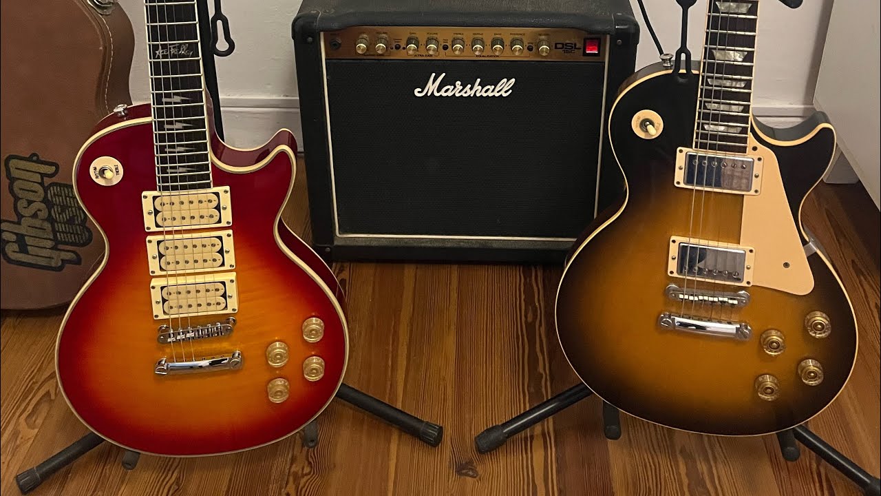 GIBSON LP Standard 1994 VS CHIBSON Ace Frehley SIGNATURE