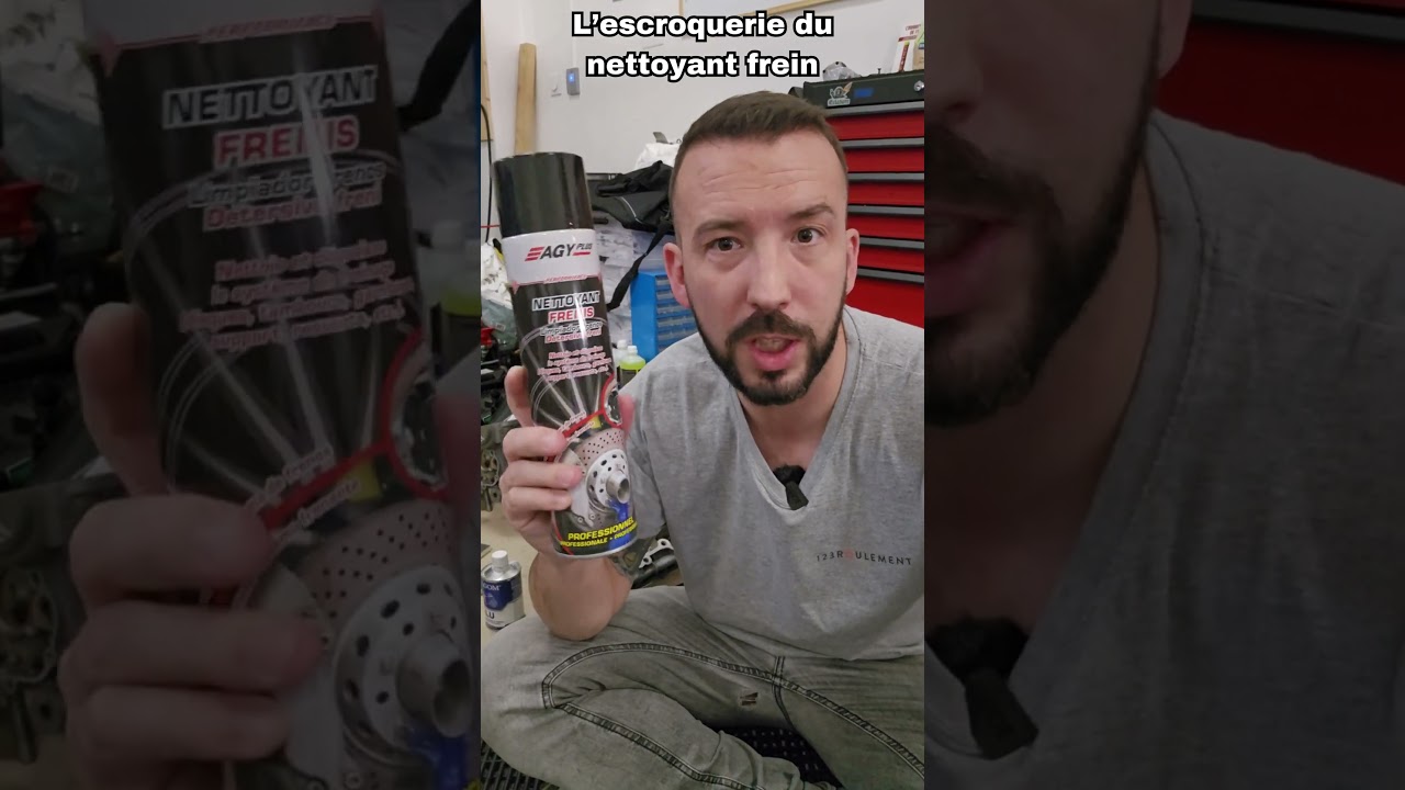 L'arnaque du nettoyant frein 🤬 