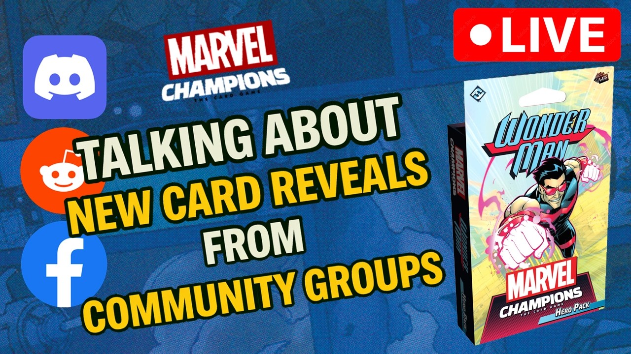 Marvel Champions Community Groups Reveal New Wonder Man Cards!