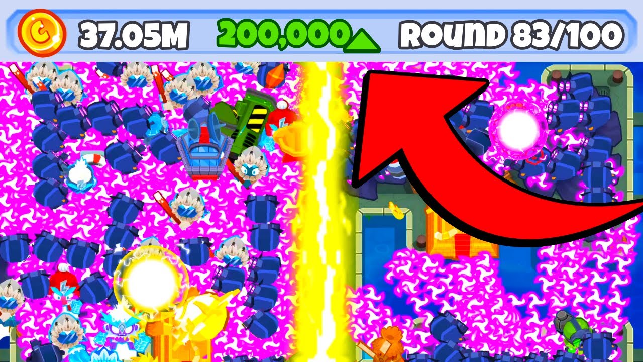 Итак, я получил более 200 000 долларов ECO в BANANZA... (Bloons TD Battles 2)