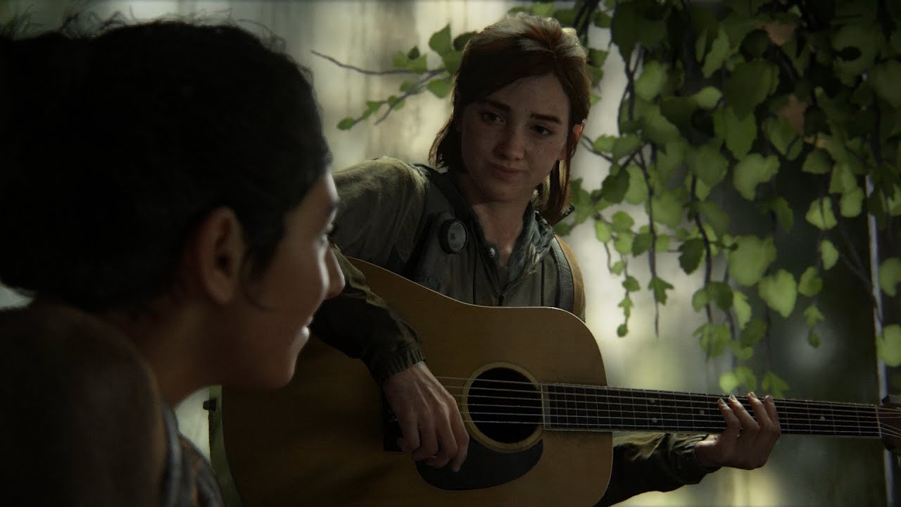 Ellie Singing Take On Me - THE LAST OF US 2 Music Shop Bonus Cutscene! (4K)
