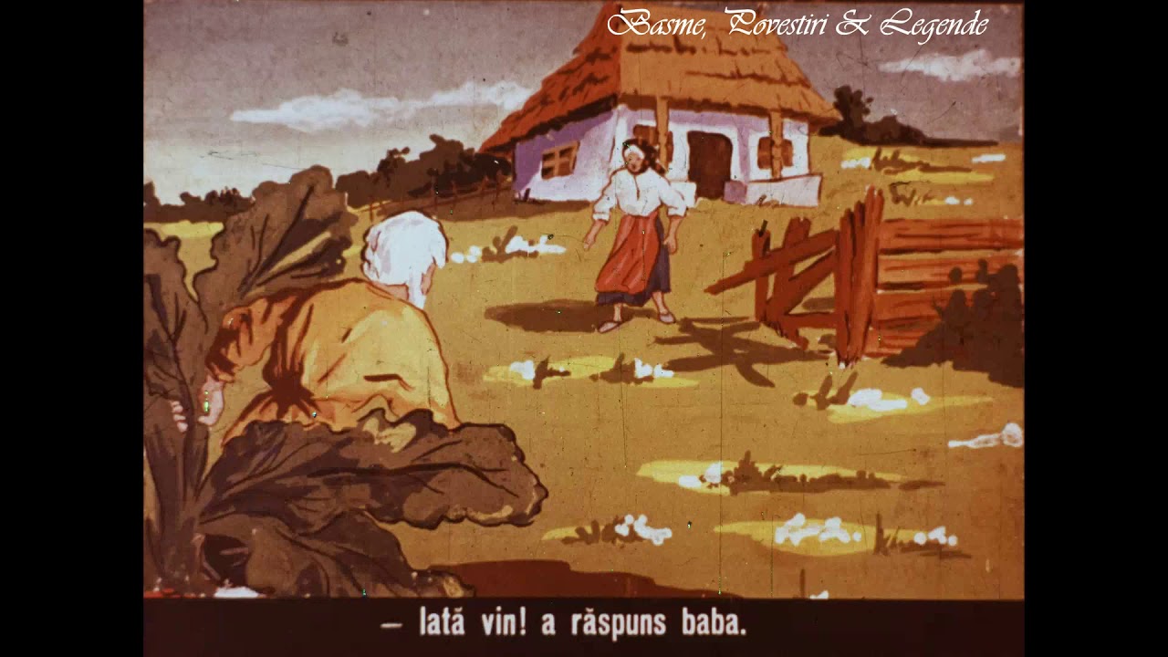 Ridichea uriașă - după un basm popular rus (Diafilm & Voce)