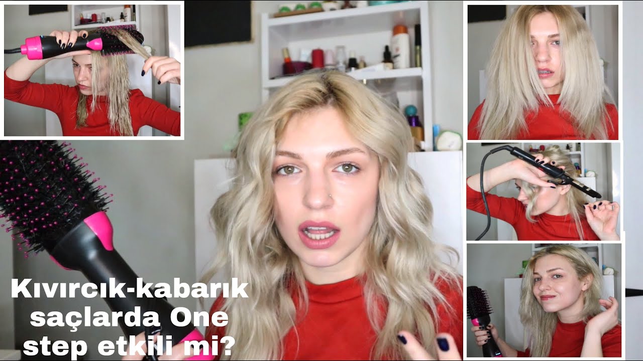 Kıvırcık-Kabarık Saçlarda One Step Etkili Mi? + Saçlarımı Nasıl Şekillendiriyorum
