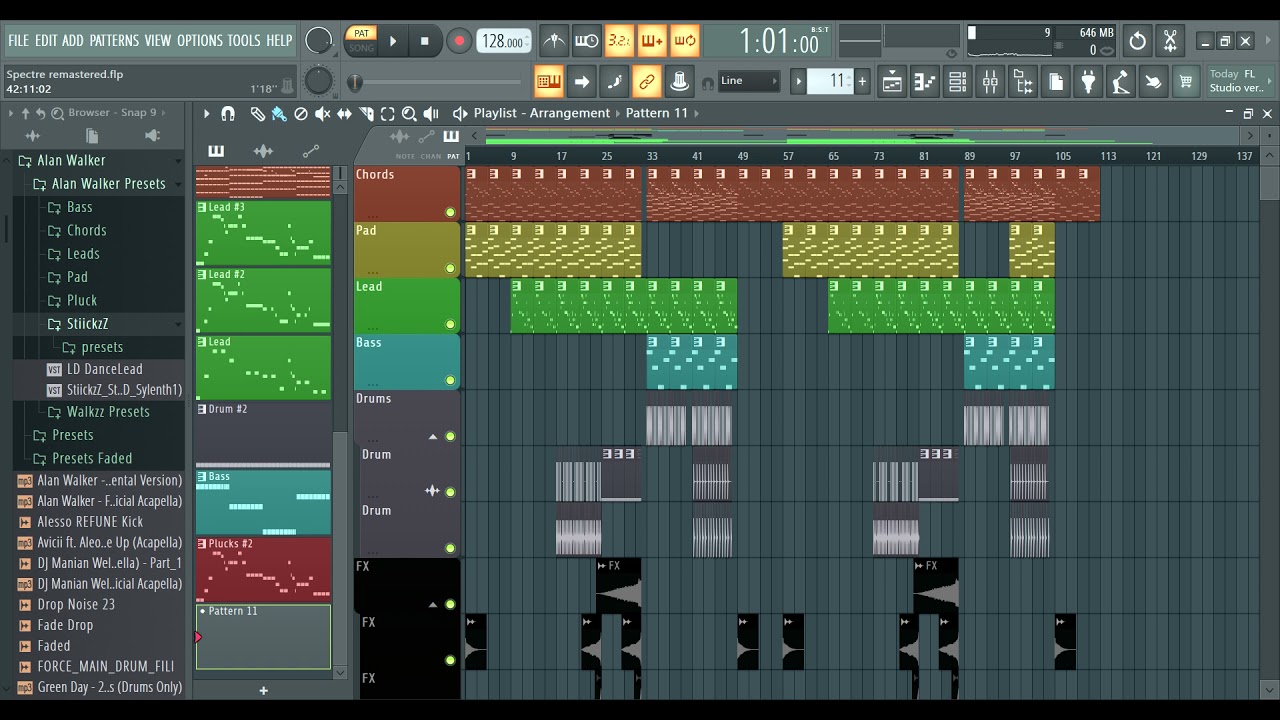 Alan Walker - Spectre (NCS REALEAS) FL STUDIO remake