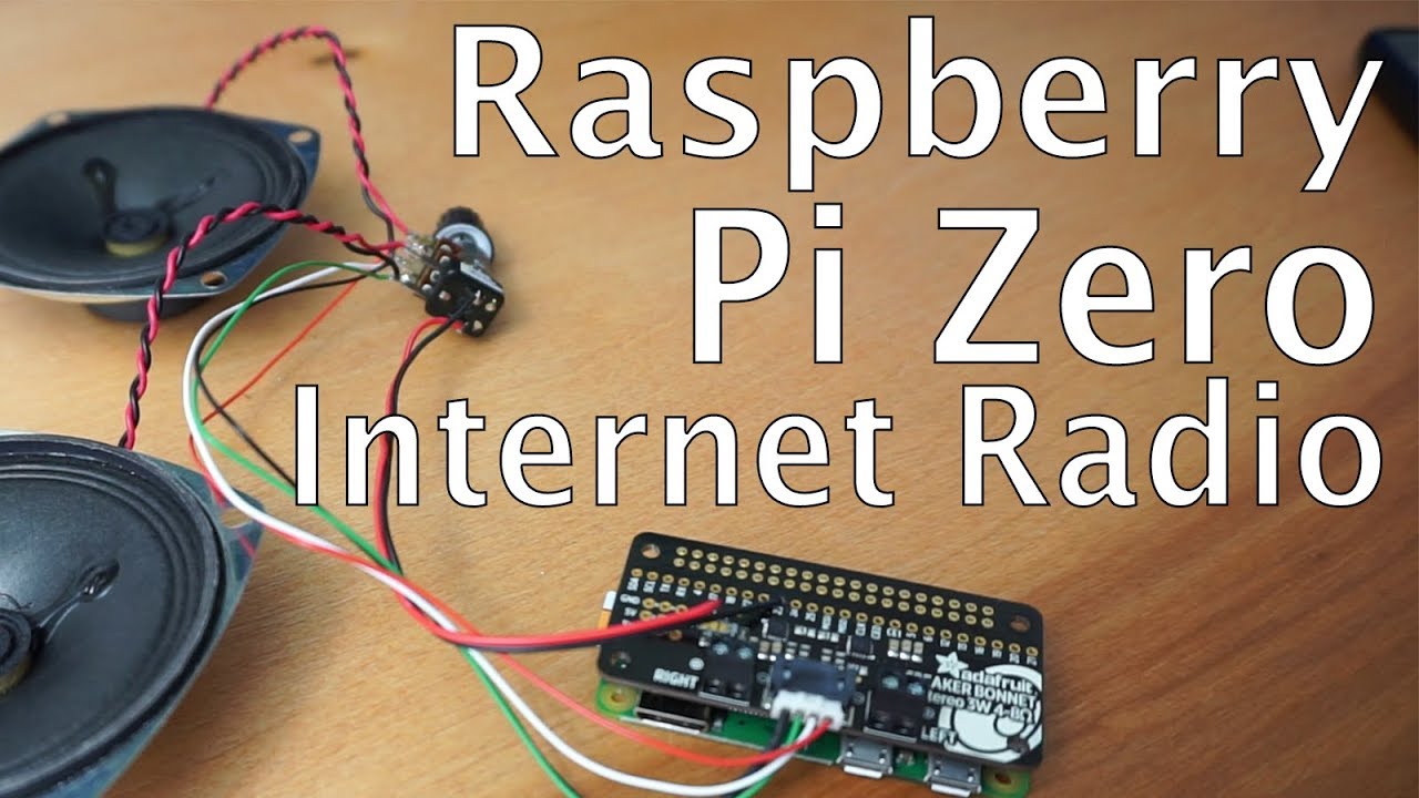 Самодельное интернет-радио на базе Raspberry Pi Zero