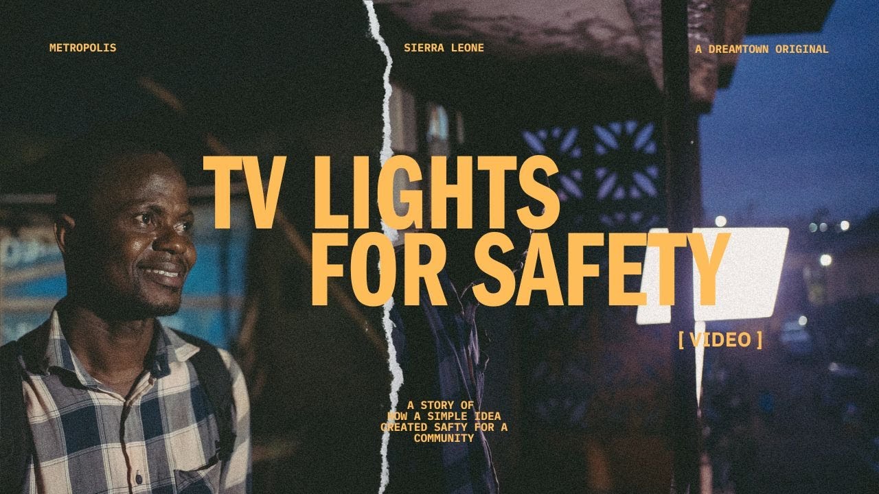 TV Lights for Safety // A Dreamtown Original