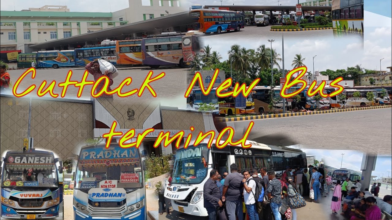Second busiest bus stand of Odisha || Netaji Bus Terminal Cuttack|| Cuttack bus stand day view