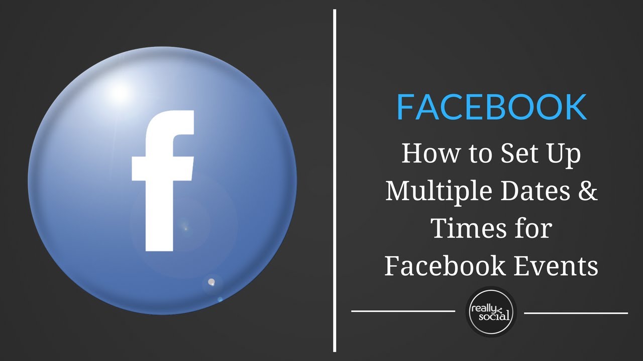 Facebook Adds Repeating Times & Dates to Events