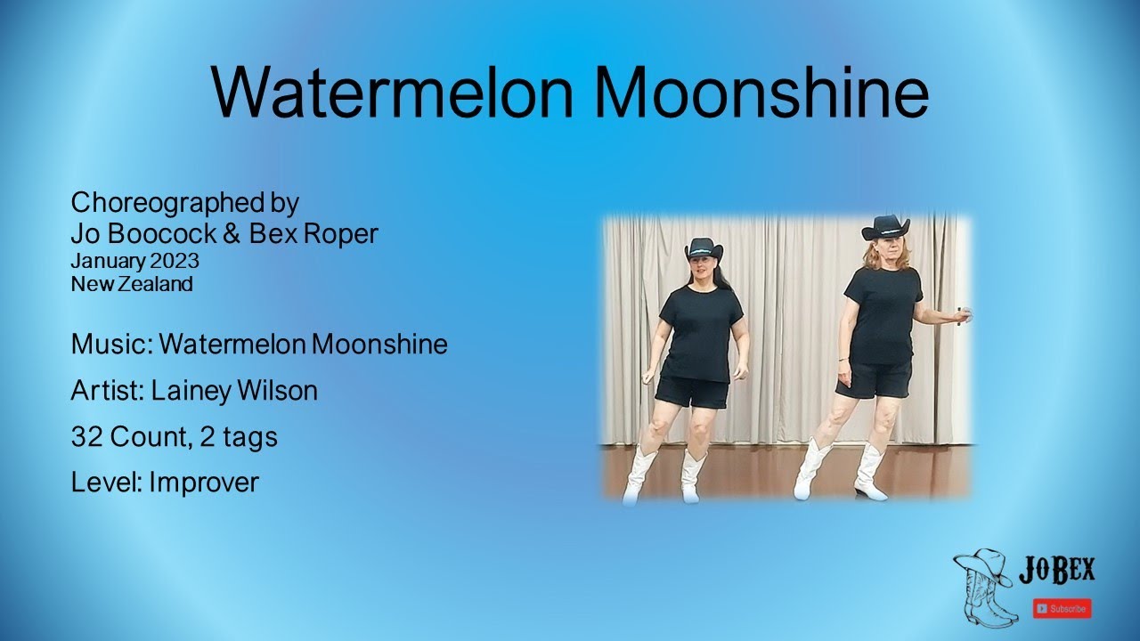 Watermelon Moonshine -Line Dance Teach