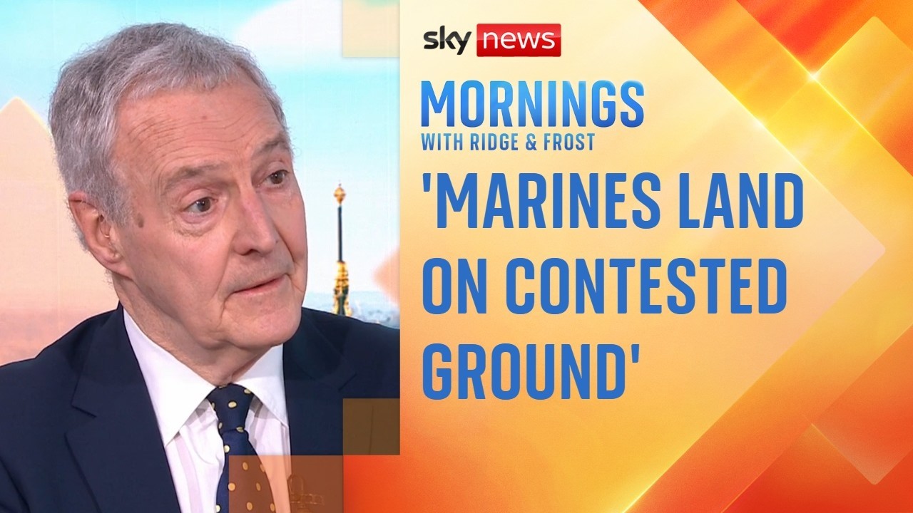 Are US Marines preparing to invade Iran's coastline?