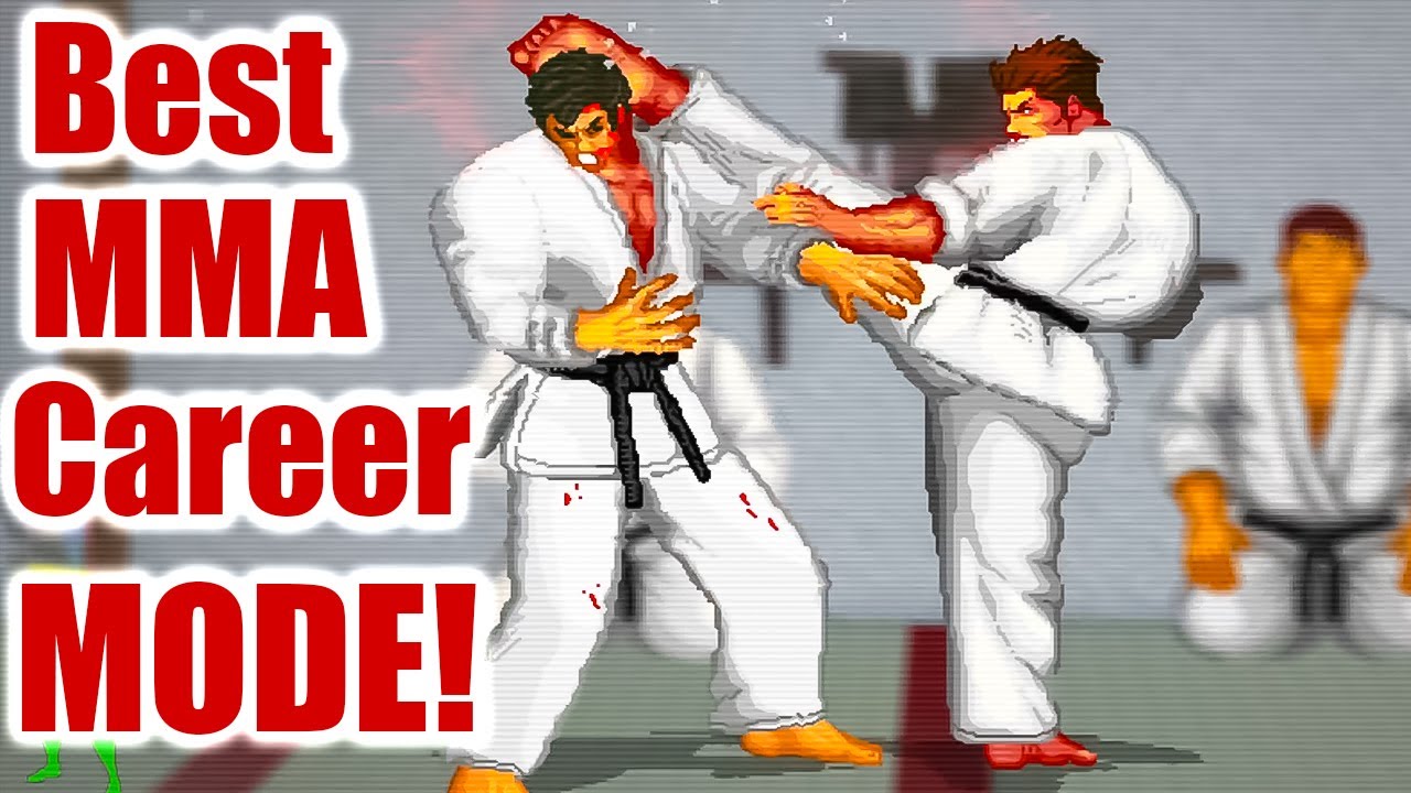 Is this the best MMA Game career mode ever?