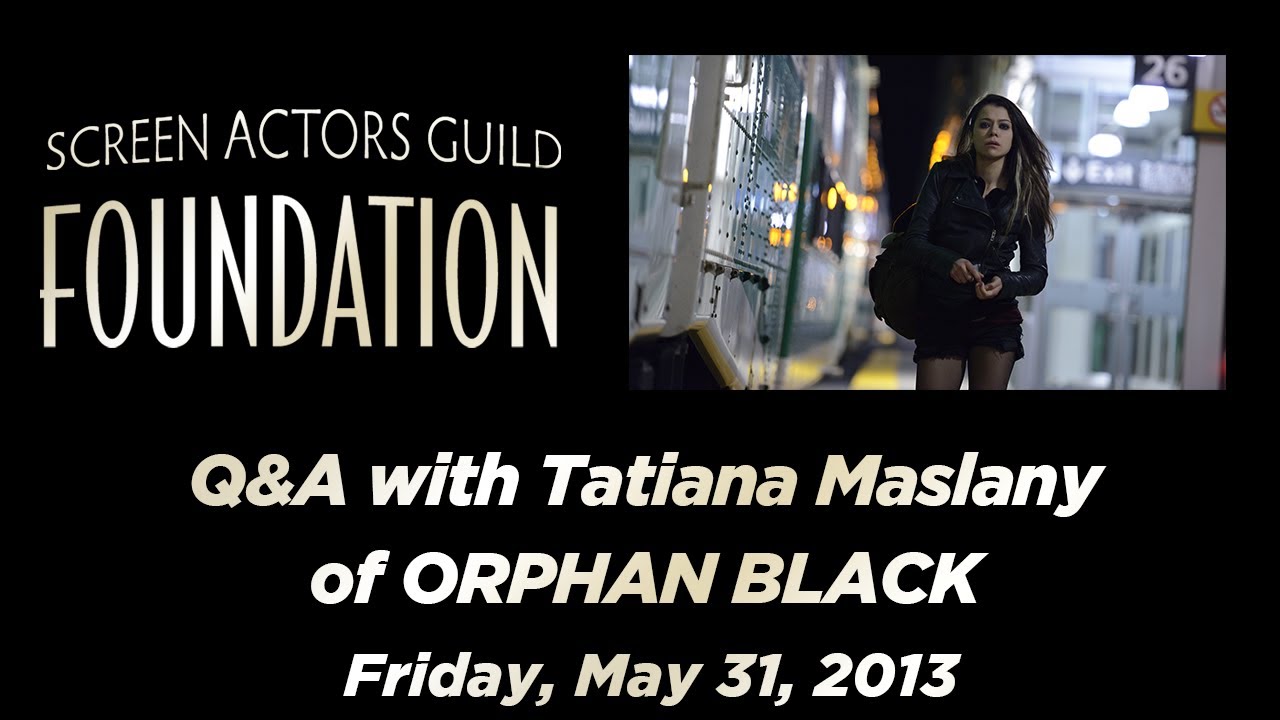 Conversations with Tatiana Maslany of ORPHAN BLACK