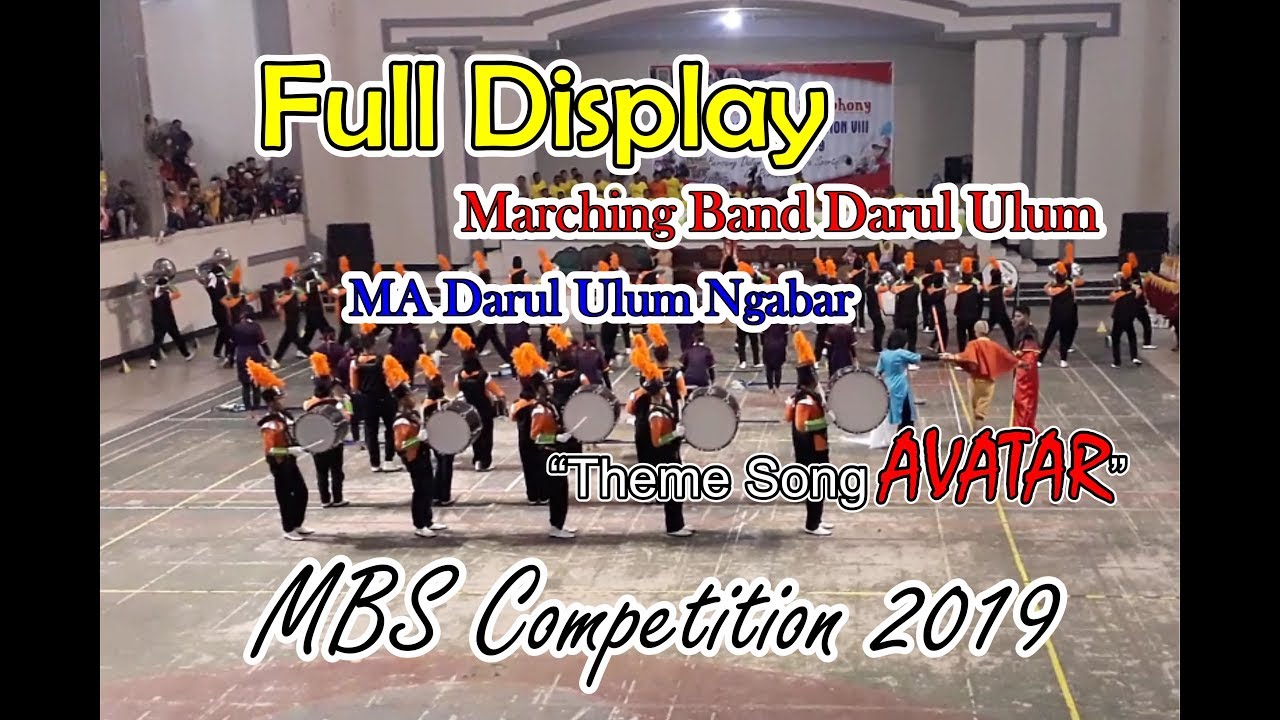 Full Display Theme Song AVATAR. by MBDU marching band. MBS Competition 2019