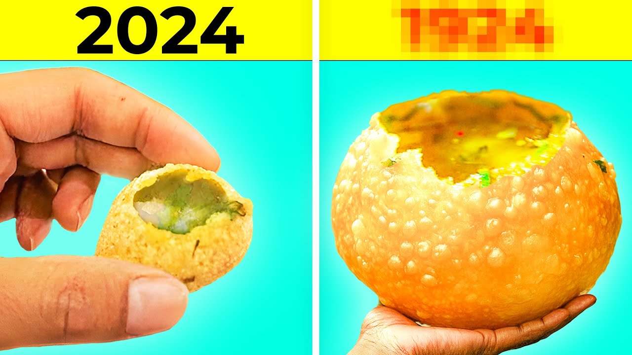 How Famous Foods Looked Before😲