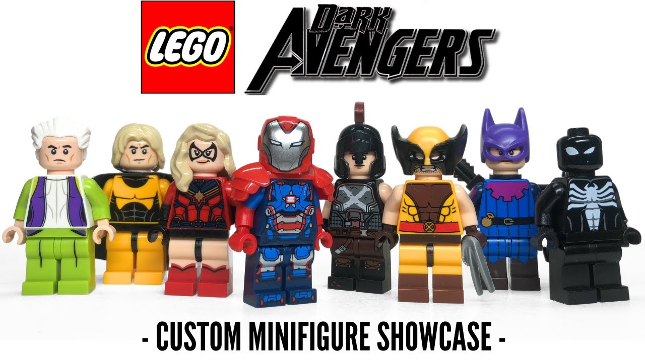 LEGO DARK AVENGERS - Marvel Custom Minifigure Showcase