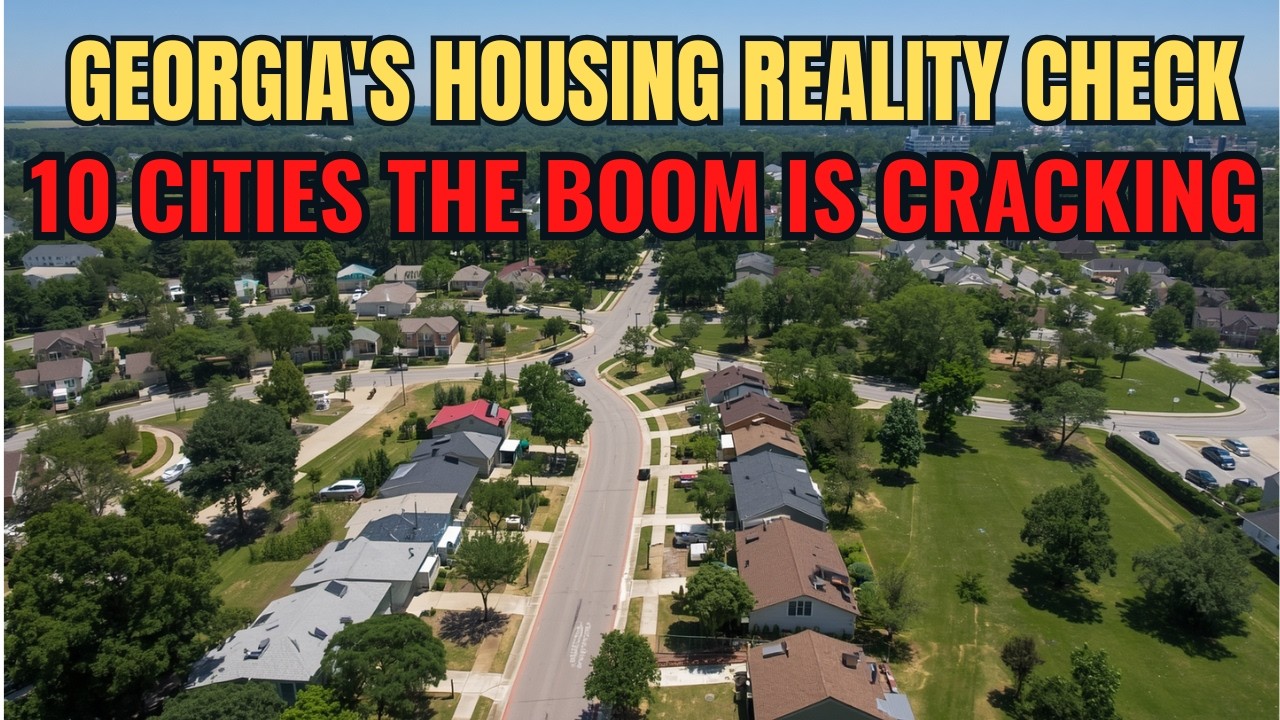 Georgia's Housing Market Is RESETTING &mdash; 10 Cities Where the Boom Is Cracking 2026