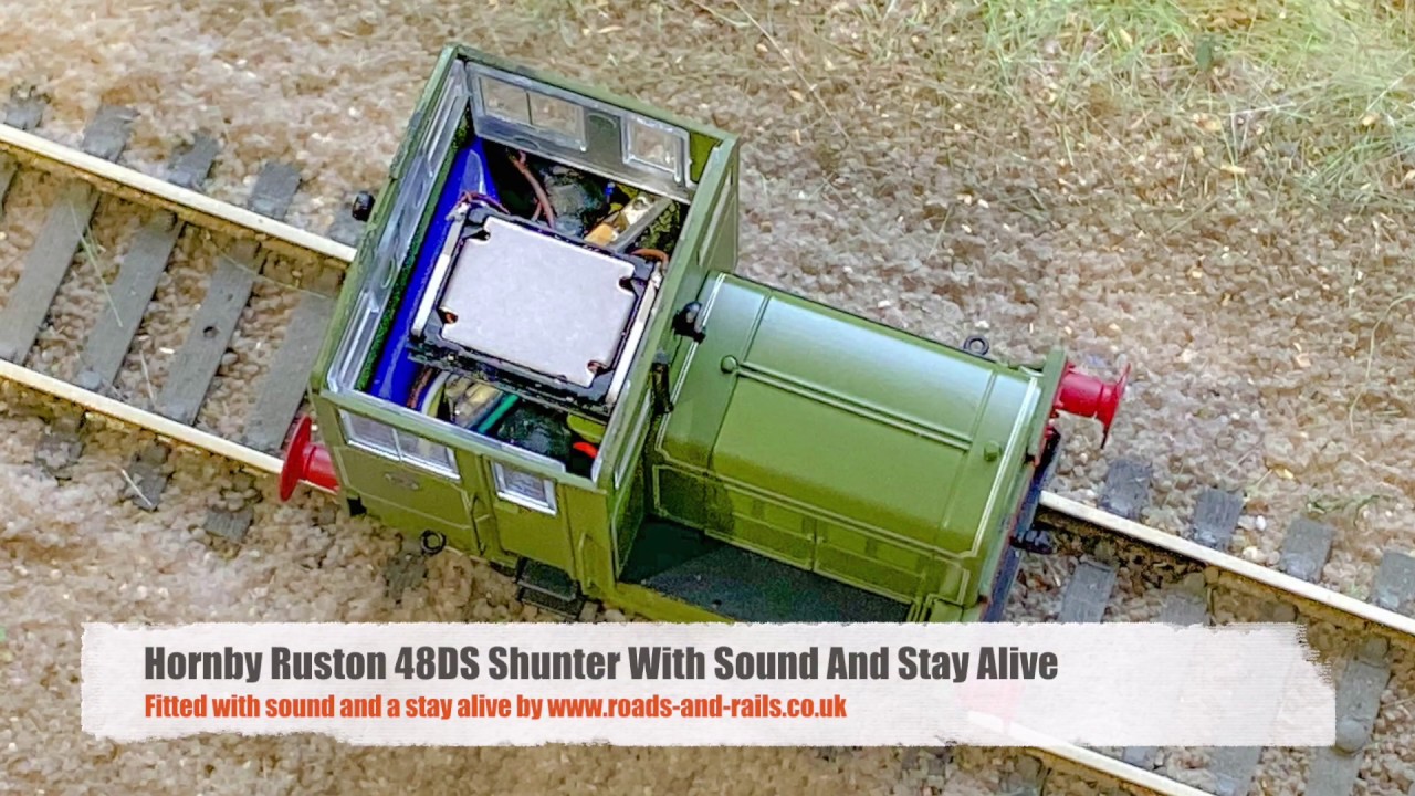 Hornby Ruston 48DS With DCC Sound And Stay Alive