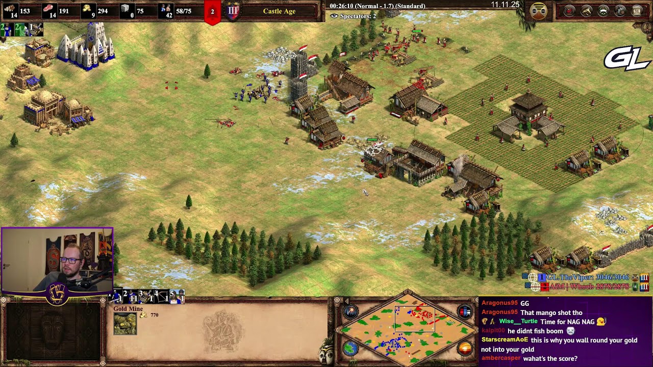 AoE2 Live with TheViper