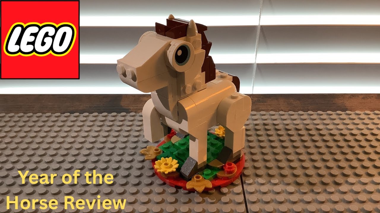 Lego GWP Promo Year of the Horse 40779 Set Review 