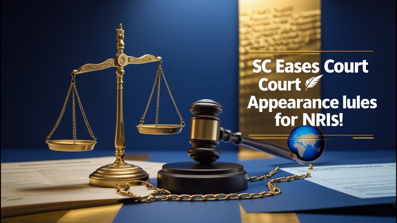 SC Eases NRI Spouse Court Appearance Rules | DV Act Ruling Explained