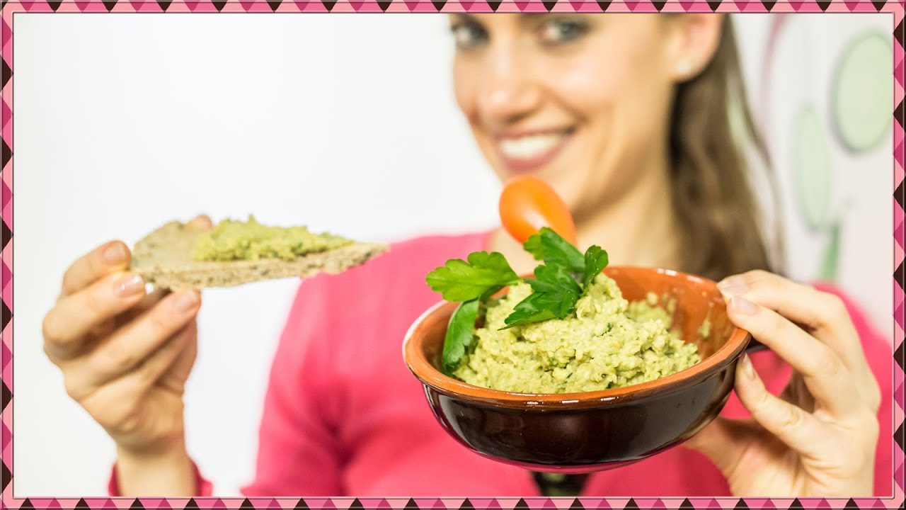 HUMMUS di Ceci Fatto in Casa - Hummus VELLUTATO Con Avocado