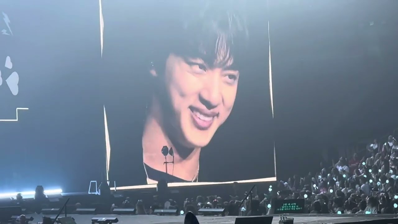 LIVE JIN - SING ARMY GAME in TAMPA AMELIE ARENA 💜DAY 1 - 7/26/25 #runseokjin_eptour #jin #bts #live